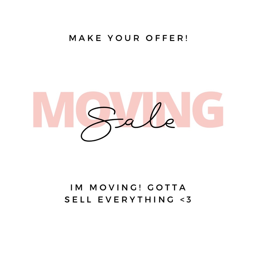 SALE SALE SALE. MAKE YOUR OFFER